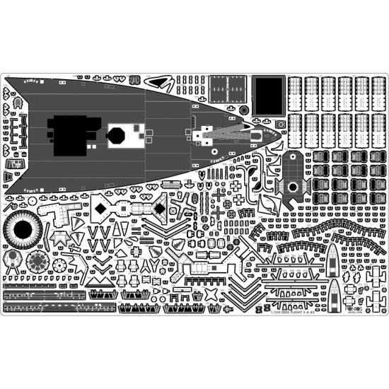1/350 USS DDG-92 Momsen Flight IIa Detail-up Set for Trumpeter #04527 1/350 USS DDG-92 Momsen Flight IIa Detail-up Set for Trumpeter #04527