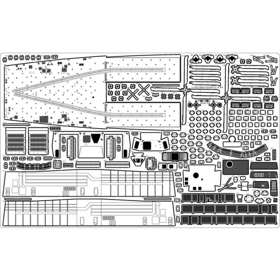 1/350 USS DDG-92 Momsen Flight IIa Detail-up Set for Trumpeter #04527 1/350 USS DDG-92 Momsen Flight IIa Detail-up Set for Trumpeter #04527