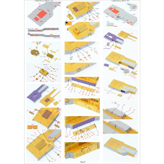 1/350 USS DDG-92 Momsen Flight IIa Detail-up Set for Trumpeter #04527 1/350 USS DDG-92 Momsen Flight IIa Detail-up Set for Trumpeter #04527
