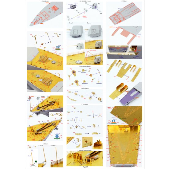 1/350 USS DDG-92 Momsen Flight IIa Detail-up Set for Trumpeter #04527 1/350 USS DDG-92 Momsen Flight IIa Detail-up Set for Trumpeter #04527