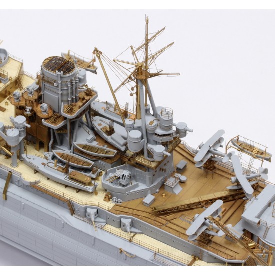 1/350 IJN Nagato 1941 Detail Up Set for Hasegawa kit #40024 1/350 IJN Nagato 1941 Detail Up Set for Hasegawa kit #40024