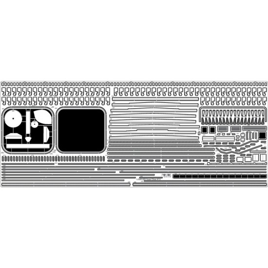 1/350 USS CV-9 Essex Wooden Deck set Type 1 1943 for Trumpeter kit 1/350 USS CV-9 Essex Wooden Deck set Type 1 1943 for Trumpeter kit