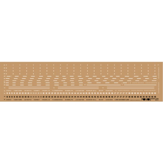 1/350 USS CV-9 Essex Wooden Deck set Type 1 1943 for Trumpeter kit 1/350 USS CV-9 Essex Wooden Deck set Type 1 1943 for Trumpeter kit