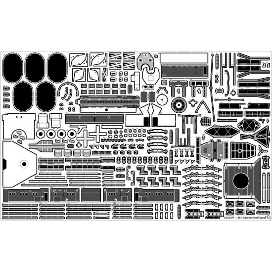 1/350 Admiral Graf Spee Detail up set for Trumpeter kits 1/350 Admiral Graf Spee Detail up set for Trumpeter kits