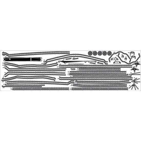 1/350 IJN Yamato 1945 Advanced Add-on Set for Tamiya kit #78025 (Hinoki Tone) 1/350 IJN Yamato 1945 Advanced Add-on Set for Tamiya kit #78025 (Hinoki Tone)