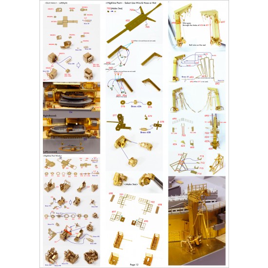1/350 USS Missouri Circa 1991 Detail Up Sets Advanced 1/350 USS Missouri Circa 1991 Detail Up Sets Advanced