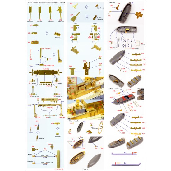 1/350 USS Missouri Circa 1991 Detail Up Sets Advanced 1/350 USS Missouri Circa 1991 Detail Up Sets Advanced