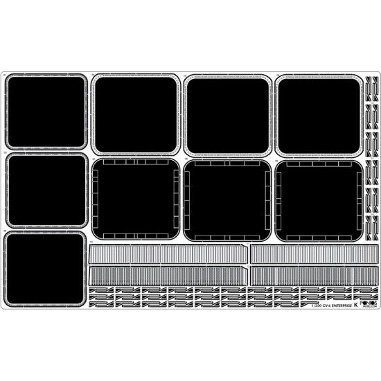 1/350 USS CV-6 Enterprise 1942 Detail Set w/Blue Deck for Trumpeter/ILK #65302 1/350 USS CV-6 Enterprise 1942 Detail Set w/Blue Deck for Trumpeter/ILK #65302