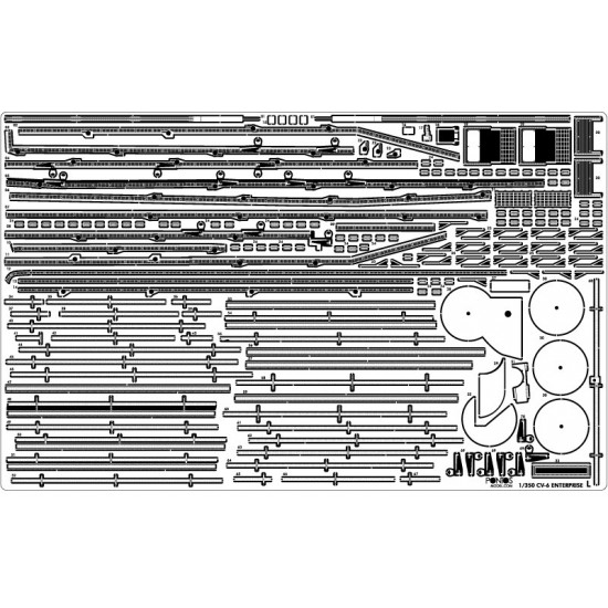 1/350 USS CV-6 Enterprise 1942 Detail Set w/Blue Deck for Trumpeter/ILK #65302 1/350 USS CV-6 Enterprise 1942 Detail Set w/Blue Deck for Trumpeter/ILK #65302
