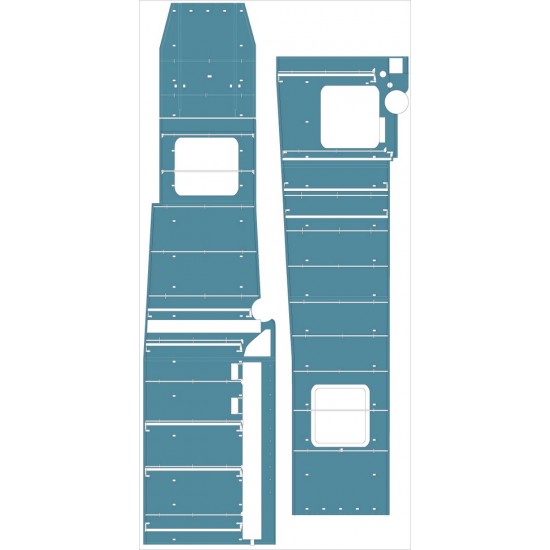 1/350 USS CV-6 Enterprise 1942 Detail Set w/Blue Deck for Trumpeter/ILK #65302 1/350 USS CV-6 Enterprise 1942 Detail Set w/Blue Deck for Trumpeter/ILK #65302