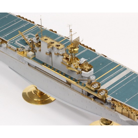 1/350 USS CV-6 Enterprise 1942 Detail Set w/Blue Deck for Trumpeter/ILK #65302 1/350 USS CV-6 Enterprise 1942 Detail Set w/Blue Deck for Trumpeter/ILK #65302