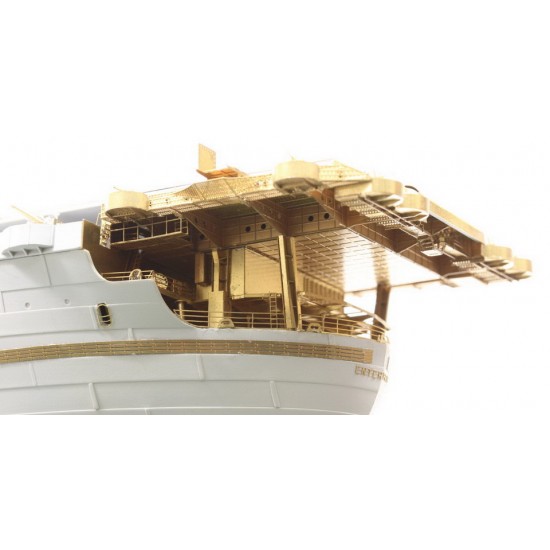 1/350 USS CV-6 Enterprise 1942 Detail Set w/Blue Deck for Trumpeter/ILK #65302 1/350 USS CV-6 Enterprise 1942 Detail Set w/Blue Deck for Trumpeter/ILK #65302