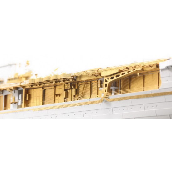 1/350 USS CV-6 Enterprise 1942 Detail Set w/Blue Deck for Trumpeter/ILK #65302 1/350 USS CV-6 Enterprise 1942 Detail Set w/Blue Deck for Trumpeter/ILK #65302