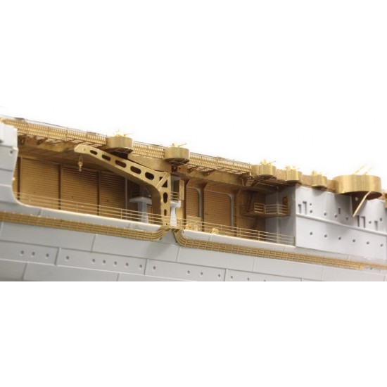 1/350 USS CV-6 Enterprise 1942 Detail Set w/Blue Deck for Trumpeter/ILK #65302 1/350 USS CV-6 Enterprise 1942 Detail Set w/Blue Deck for Trumpeter/ILK #65302