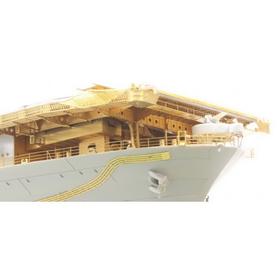 1/350 USS CV-6 Enterprise 1942 Detail Set w/Blue Deck for Trumpeter/ILK #65302 1/350 USS CV-6 Enterprise 1942 Detail Set w/Blue Deck for Trumpeter/ILK #65302