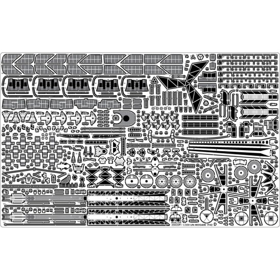 1/350 IJN Heavy Cruiser Mogami 1942 Detail-up Set for Tamiya kit #78023 1/350 IJN Heavy Cruiser Mogami 1942 Detail-up Set for Tamiya kit #78023