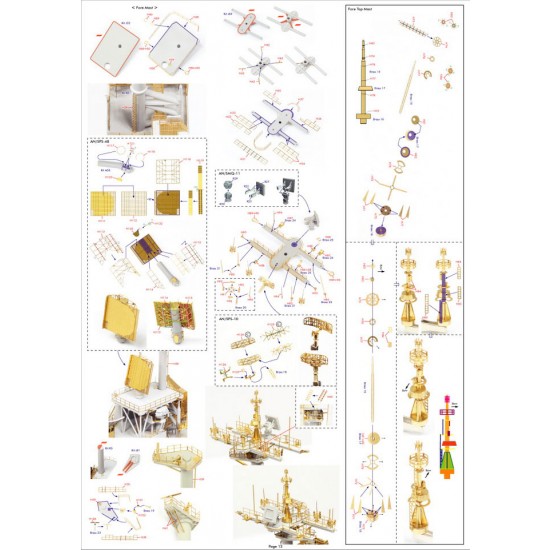 1/350 USS LHD-1 WASP Detail up set 1/350 USS LHD-1 WASP Detail up set