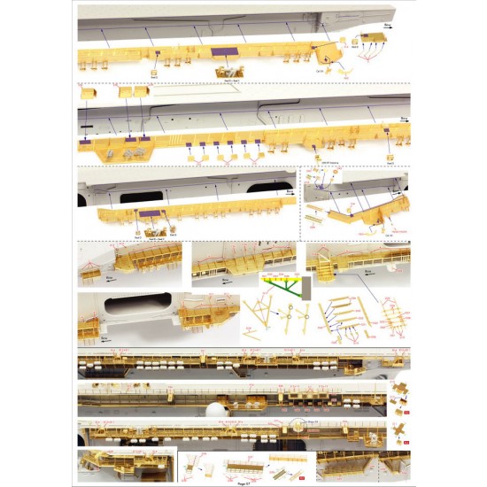 1/350 USS LHD-1 WASP Detail up set 1/350 USS LHD-1 WASP Detail up set