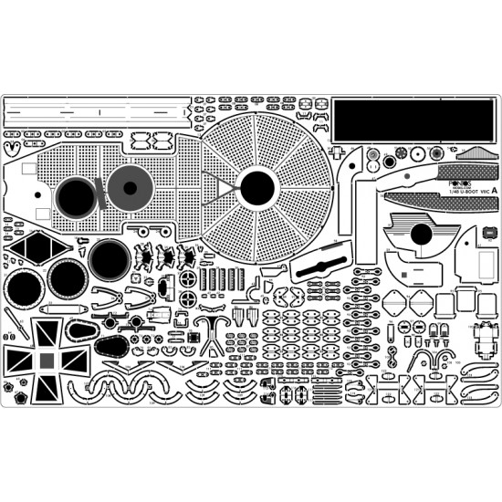 1/48 U-BOOT Type VII C Detail-up Set for Trumpeter VII C #06801 1/48 U-BOOT Type VII C Detail-up Set for Trumpeter VII C #06801
