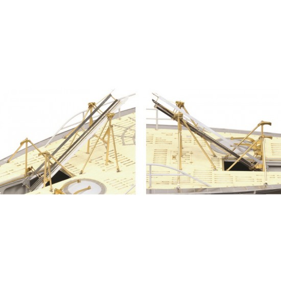 1/48 U-BOOT Type VII C Detail-up Set for Trumpeter VII C #06801 1/48 U-BOOT Type VII C Detail-up Set for Trumpeter VII C #06801