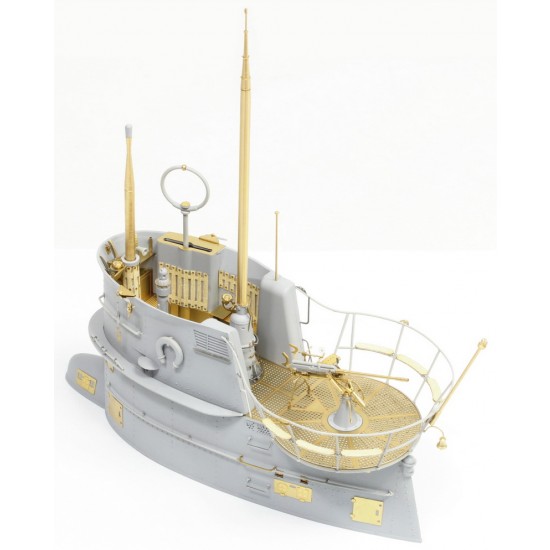 1/48 U-BOOT Type VII C Detail-up Set for Trumpeter VII C #06801 1/48 U-BOOT Type VII C Detail-up Set for Trumpeter VII C #06801