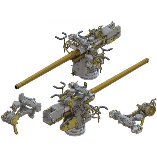 1/48 U-BOOT Type VII C Detail-up Set for Trumpeter VII C #06801 1/48 U-BOOT Type VII C Detail-up Set for Trumpeter VII C #06801