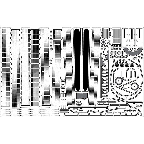 1/72 U-Boat Type IX C Detail up Set for Revell kit #05114 1/72 U-Boat Type IX C Detail up Set for Revell kit #05114