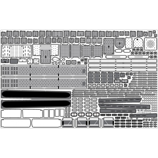 1/72 U-Boat Type IX C Detail up Set for Revell kit #05114 1/72 U-Boat Type IX C Detail up Set for Revell kit #05114