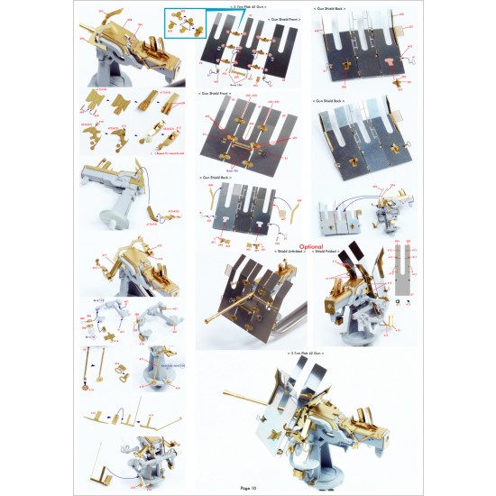 1/72 U-Boat Type IX C Detail up Set for Revell kit #05114 1/72 U-Boat Type IX C Detail up Set for Revell kit #05114