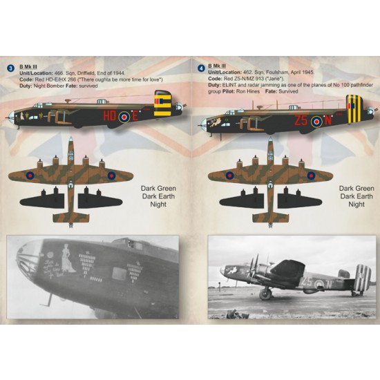 1/72 Wet Decals - Handley-Page Halifax Part 3 1/72 Wet Decals - Handley-Page Halifax Part 3