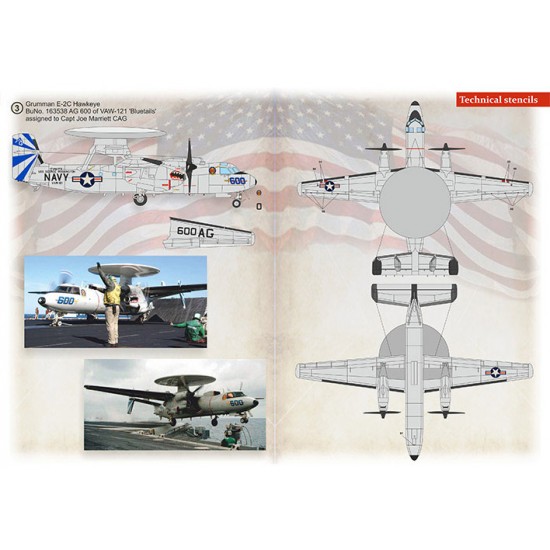 Decals for 1/72 Grumman E-2C Hawkeye Part 2 The Complete Set Decals for 1/72 Grumman E-2C Hawkeye Part 2 The Complete Set
