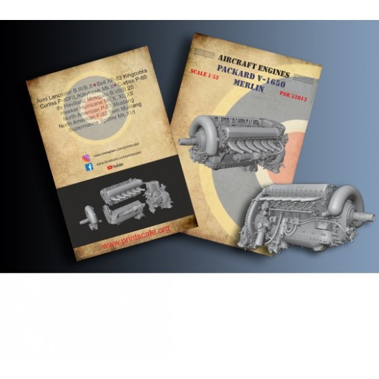 1/32 Packard V-1650 Merlin 1/32 Packard V-1650 Merlin