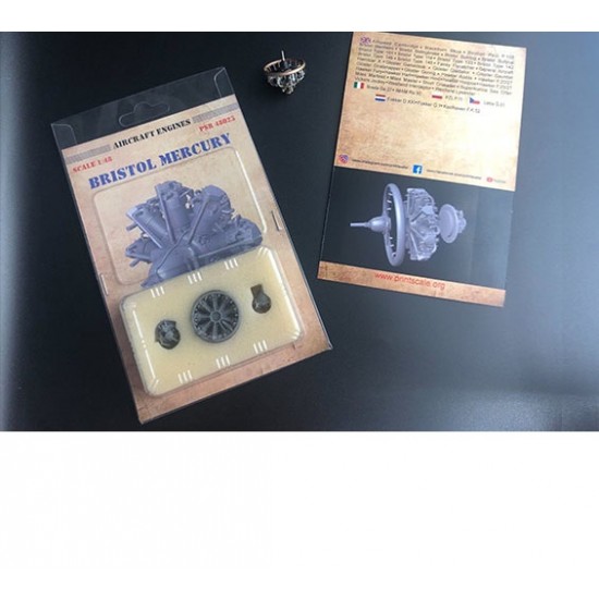1/48 Bristol Mercury Piston Aero Engine 1/48 Bristol Mercury Piston Aero Engine