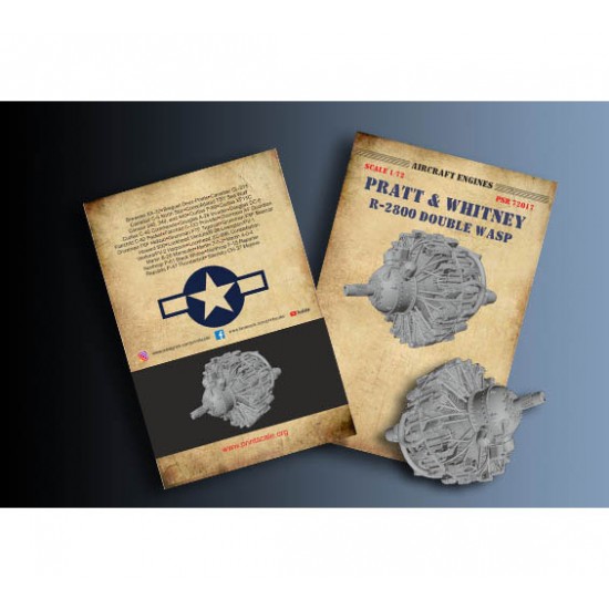 1/72 Aircraft Engines Pratt & Whitney R-2800 Double Wasp (1pc) 1/72 Aircraft Engines Pratt & Whitney R-2800 Double Wasp (1pc)