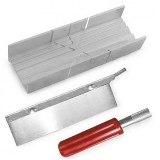 Mitre Box and Razor Saw Set (Handle+Blade) Mitre Box and Razor Saw Set (Handle+Blade)