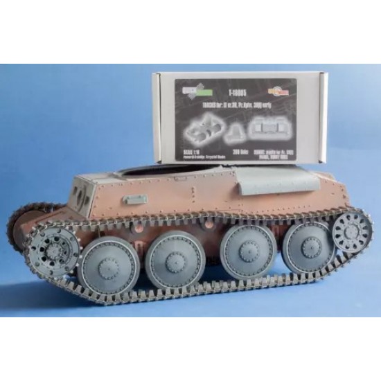1/16 Lt vz. 38 Pz.Kpfw. 38(t) Early Tracks and Painting Mask for Panda Hobby/Hobby Boss 1/16 Lt vz. 38 Pz.Kpfw. 38(t) Early Tracks and Painting Mask for Panda Hobby/Hobby Boss