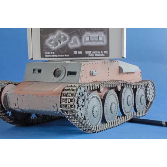 1/16 Lt vz. 38 Pz.Kpfw. 38(t) Early Tracks and Painting Mask for Panda Hobby/Hobby Boss 1/16 Lt vz. 38 Pz.Kpfw. 38(t) Early Tracks and Painting Mask for Panda Hobby/Hobby Boss