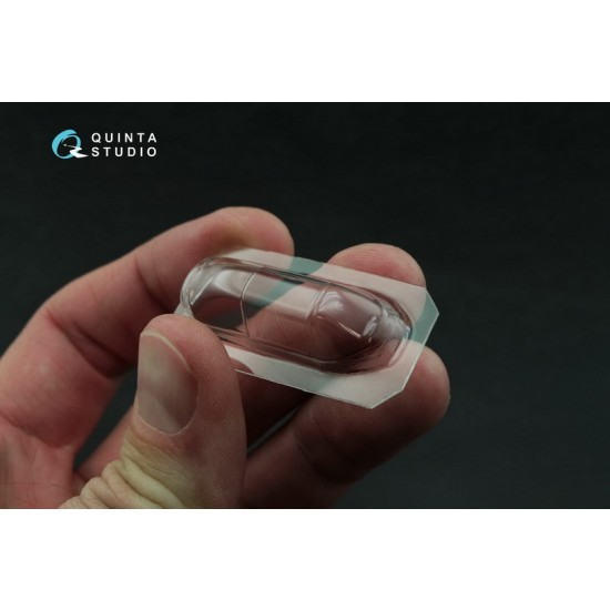 1/48 Yak-3 Vacuformed Clear Canopy for Zvezda Kit #4814 1/48 Yak-3 Vacuformed Clear Canopy for Zvezda Kit #4814