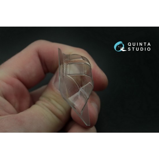 1/48 La-5 Late Production Vacuformed Clear Canopy for Zvezda Kit 1/48 La-5 Late Production Vacuformed Clear Canopy for Zvezda Kit