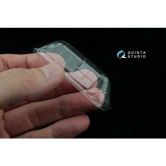 1/48 Su-2 Vacuformed Clear Canopy for Zvezda Kit 1/48 Su-2 Vacuformed Clear Canopy for Zvezda Kit