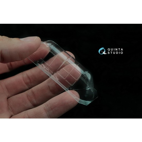 1/48 Su-2 Vacuformed Clear Canopy for Zvezda Kit 1/48 Su-2 Vacuformed Clear Canopy for Zvezda Kit