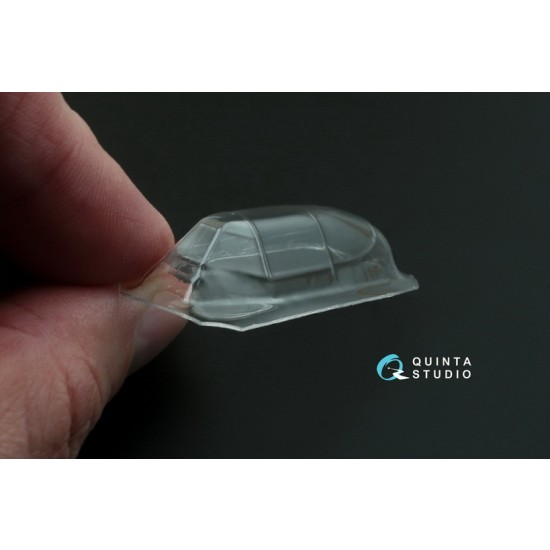 1/48 Yak-1B Correction Vacuformed Clear Canopy for Accurate Miniatures/Zvezda/Eduard Kit 1/48 Yak-1B Correction Vacuformed Clear Canopy for Accurate Miniatures/Zvezda/Eduard Kit