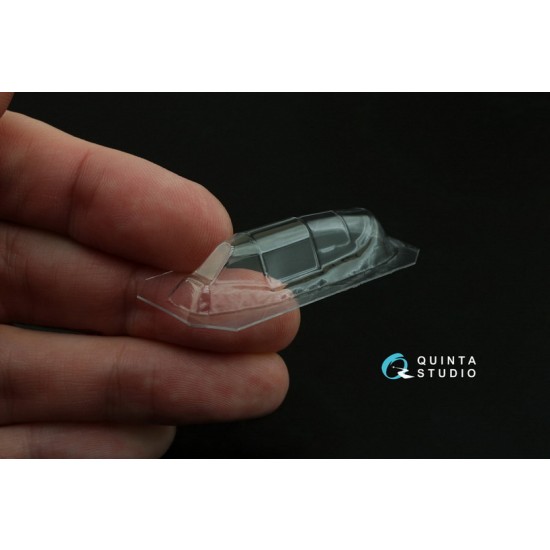 1/48 La-5FN Vacuformed Clear Canopy for Zvezda Kit 1/48 La-5FN Vacuformed Clear Canopy for Zvezda Kit