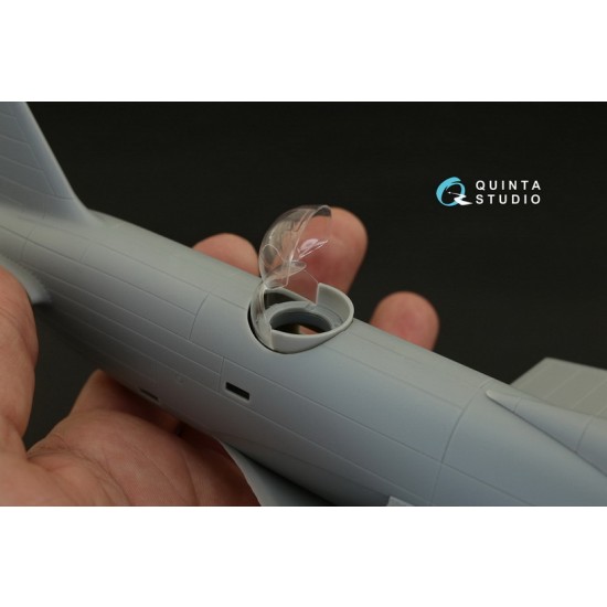 1/48 Il-4 Vacuformed Clear Canopy for Xuntong Kit 1/48 Il-4 Vacuformed Clear Canopy for Xuntong Kit