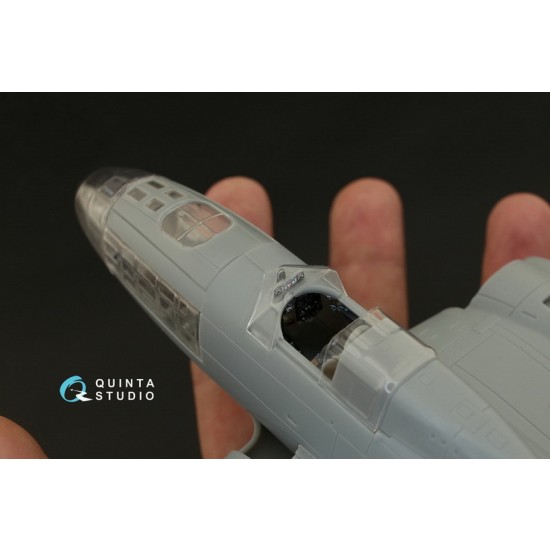 1/48 Il-4 Vacuformed Clear Canopy for Xuntong Kit 1/48 Il-4 Vacuformed Clear Canopy for Xuntong Kit