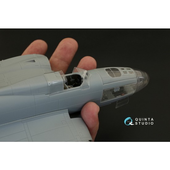 1/48 Il-4 Vacuformed Clear Canopy for Xuntong Kit 1/48 Il-4 Vacuformed Clear Canopy for Xuntong Kit