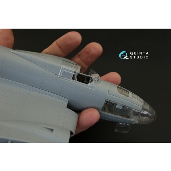 1/48 Il-4 Vacuformed Clear Canopy for Xuntong Kit 1/48 Il-4 Vacuformed Clear Canopy for Xuntong Kit