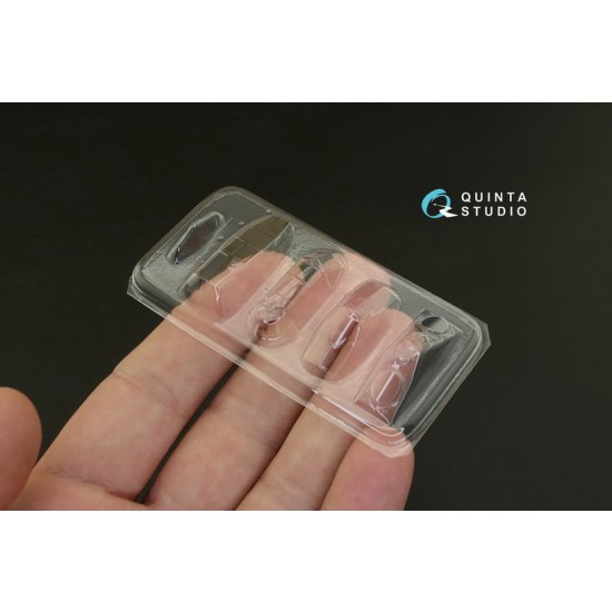 1/72 Pe-2 Vacuformed Clear Canopy for Zvezda Kit #7283 1/72 Pe-2 Vacuformed Clear Canopy for Zvezda Kit #7283