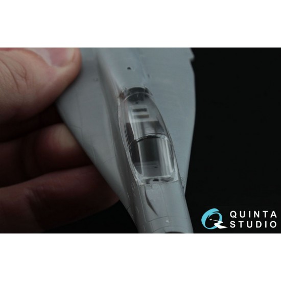 1/72 MiG-29 Vacuformed Clear Canopy for Zvezda Kit #7278/7309 1/72 MiG-29 Vacuformed Clear Canopy for Zvezda Kit #7278/7309