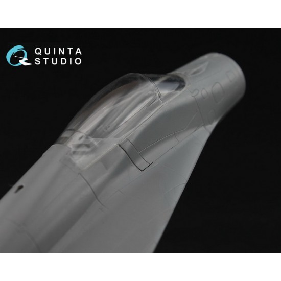 1/72 MiG-29 Vacuformed Clear Canopy for Zvezda Kit #7278/7309 1/72 MiG-29 Vacuformed Clear Canopy for Zvezda Kit #7278/7309
